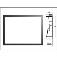 FRAME PRO Front Bottons - technical view