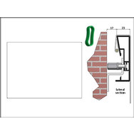 FRAME PRO Front Elastic - technical view