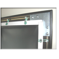 IMAGER assemby curtain to frame