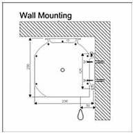 MEGA wall fixing system