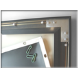 IMAGER - assemblaggio tela su cornice